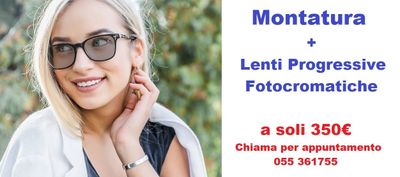 Lenti on sale progressive fotocromatiche